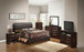 Marilla - Queen Bed - Dark Brown