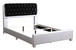Marilla - King Bed - Silver
