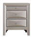 Marilla - Nightstand - Silver Champagne