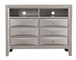 Marilla - Media Chest - Silver Champagne