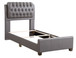 Marilla - Twin Bed - Gray