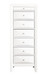 Marilla - 7 Drawer Lingerie Chest - White