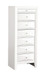 Marilla - 7 Drawer Lingerie Chest - White