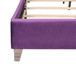 King Bed Elegant Transitional - Purple