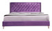 King Bed Elegant Transitional - Purple