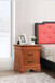 Louis Phillipe - Elegant Nightstand - Oak