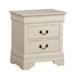 Louis Phillipe - Elegant Traditional Nightstand - Beige
