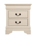 Louis Phillipe - Elegant Traditional Nightstand - Beige