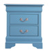 Louis Phillipe - Nightstand - Teal