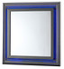 Elegant Transitional Mirror - Metallic Black