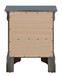 Lorana - Nightstand - Metalic Black