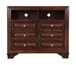 TV Media Chest - Cappuccino