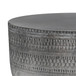 Johnsen - Metal Coffee Table - Antique Silver