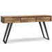 Lowry - Console Sofa Table - Distressed Golden Wheat