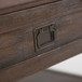 Monroe - Square Coffee Table - Distressed Charcoal Brown