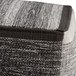 Naya - Cube Pouf - Patterned Gray Melange