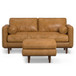 Morrison - Upholstered Sofa And Ottoman Set - Sienna