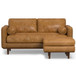 Morrison - Upholstered Sofa And Ottoman Set - Sienna
