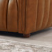 April - Mid-Century Modern Luxury Tight Back Leather Couch - Brown / Cognac / Rustic