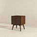 Caroline - Night Stand 2 Drawer - Dark Brown