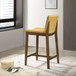 Shannon - Counter Chair - Dark Yellow