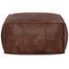 Sheffield - Coffee Table Pouf - Distressed Brown