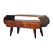 Circular TV Stand - Chestnut