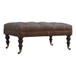 Buffalo - Leather Ottoman - Brown
