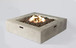 Outdoor Reinforced Fire Pit Table - Natural / Gray