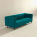 Evelyn - Mid-Century Modern Luxury Chesterfield Sofa - Teal