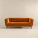 Addison - Large Burntorange Sofa - Brown / Burnt Orange