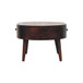Rounded Coffee Table - Walnut