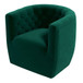Delaney - Swivel Stylish Chair - Green