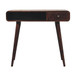 Curved Writing Desk - Walnut