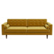 Casey - Mid Century Modern Sofa - Gold