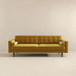 Casey - Mid Century Modern Sofa - Gold