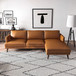 Lore - Right Facing L-Shaped Sectional - Tan