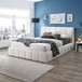 Hilar - King Platform Bed - White