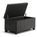 Dover - Storage Ottoman Bench - Tanners Brown