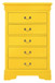 Louis Phillipe - Chest - Yellow