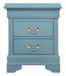 Louis Phillipe - Compact Nightstand - Teal