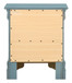 Louis Phillipe - Compact Nightstand - Teal