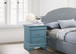 Louis Phillipe - Compact Nightstand - Teal