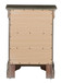 Louis Phillipe - 3 Drawer Nightstand - Gray