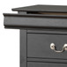 Elegant Traditional Lingerie Chest - Black