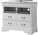 Charming Media Storage Unit - White