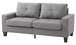 Modern Sofa With Casual Elegance - Gray