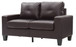 Modular Loveseat - Dark Brown