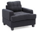 Elegant Transitional Chair - Black