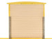 Elegant Wall Mirror - Yellow